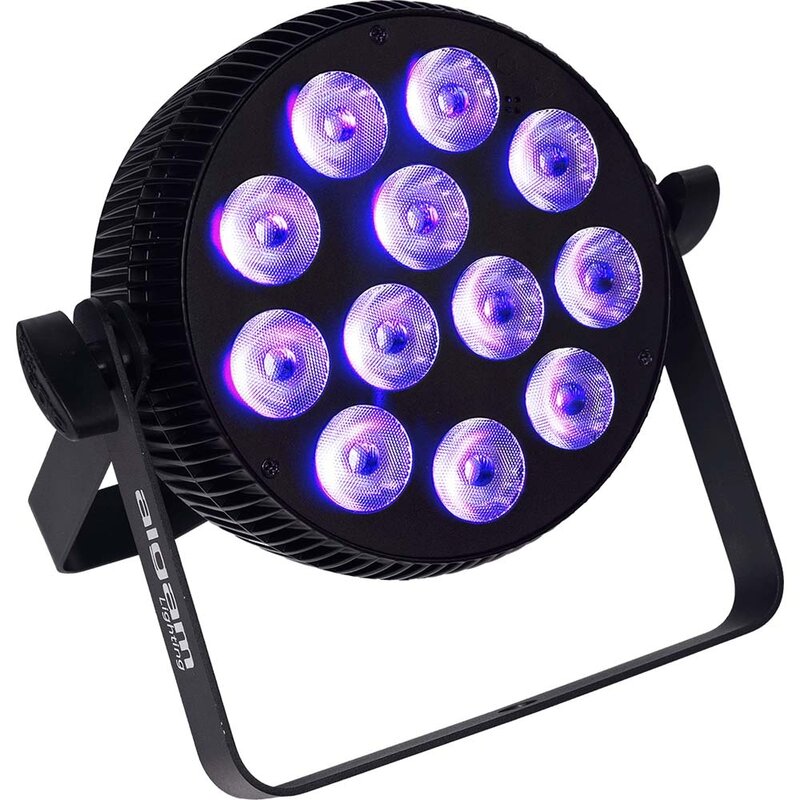 Algam Lighting Slimpar 1210 HEX LED-par 12x 10W RGBWAU Slimpar 1210 HEX LED-par 12x 10W RGBWAU