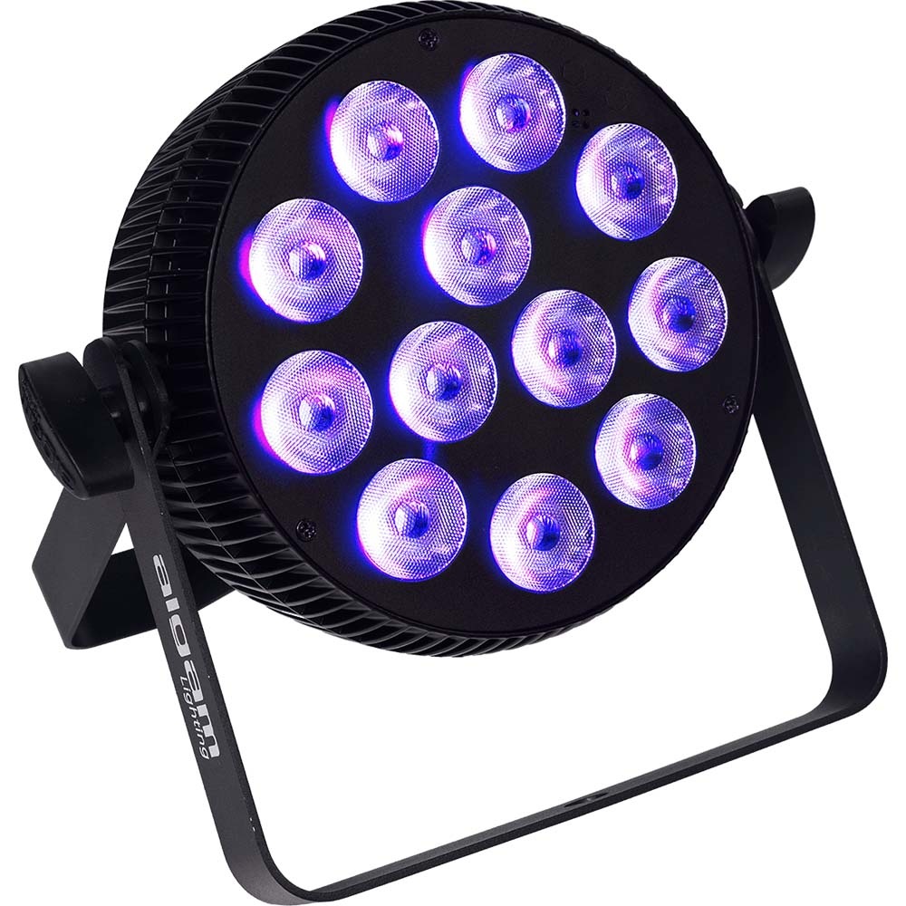 Algam Lighting Slimpar 1210 HEX LED-par 12x 10W RGBWAU afbeelding