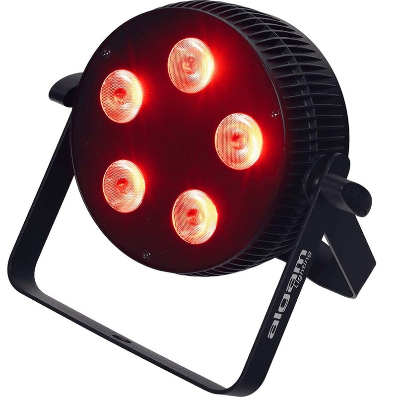 Algam Lighting Slimpar 510 HEX LED-par 5x 10W RGBWAU Slimpar 510 HEX LED-par 5x 10W RGBWAU