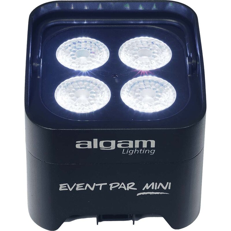 Eventpar Mini LED-par op accu 4x 10W RGBW