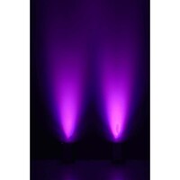 Eventpar LED-par op accu 6x 12W RGBWAUV