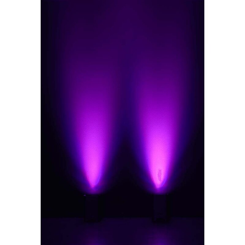 Eventpar LED-par op accu 6x 12W RGBWAUV