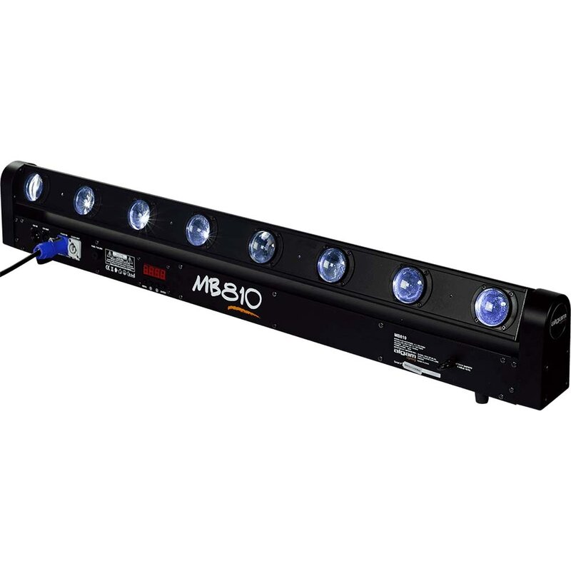 MB810 bewegende LED-bar 8x 10W RGBW
