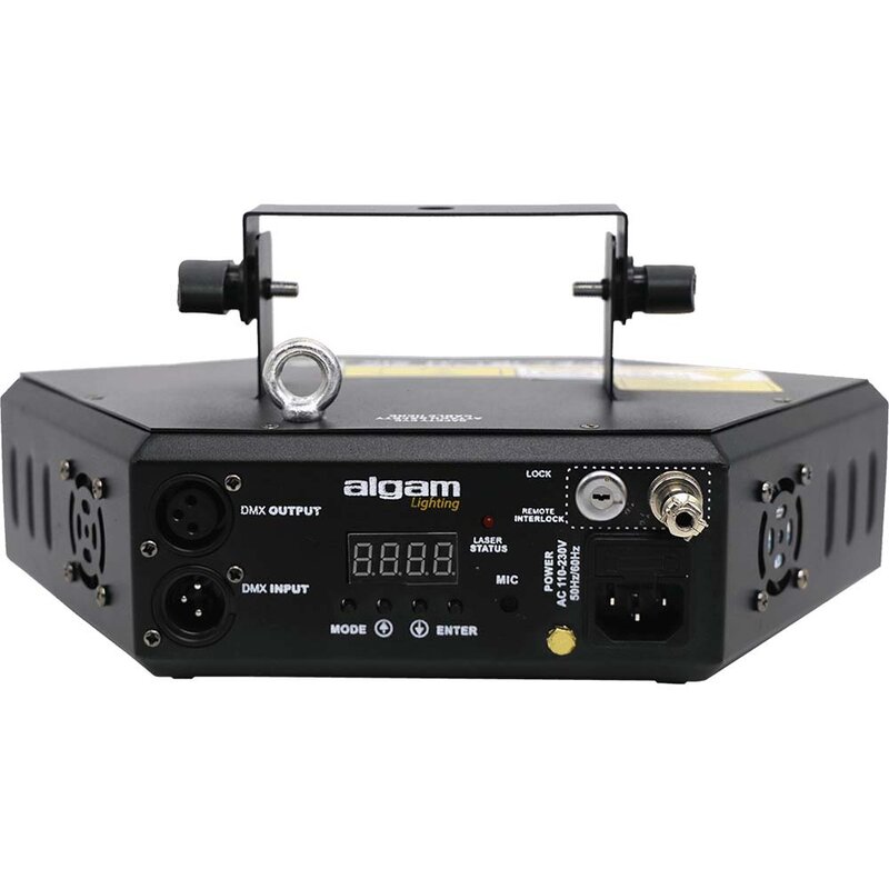 Spectrum Six RGB laser met 6 bundels 260mw