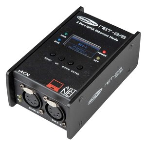 Showtec Net-2/5 Pocket 2-kanaals ArtNET-DMX node 5p XLR