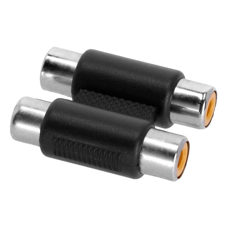 4 Star AT RF2 RF2 2x RCA female naar 2x RCA female verloopadapter