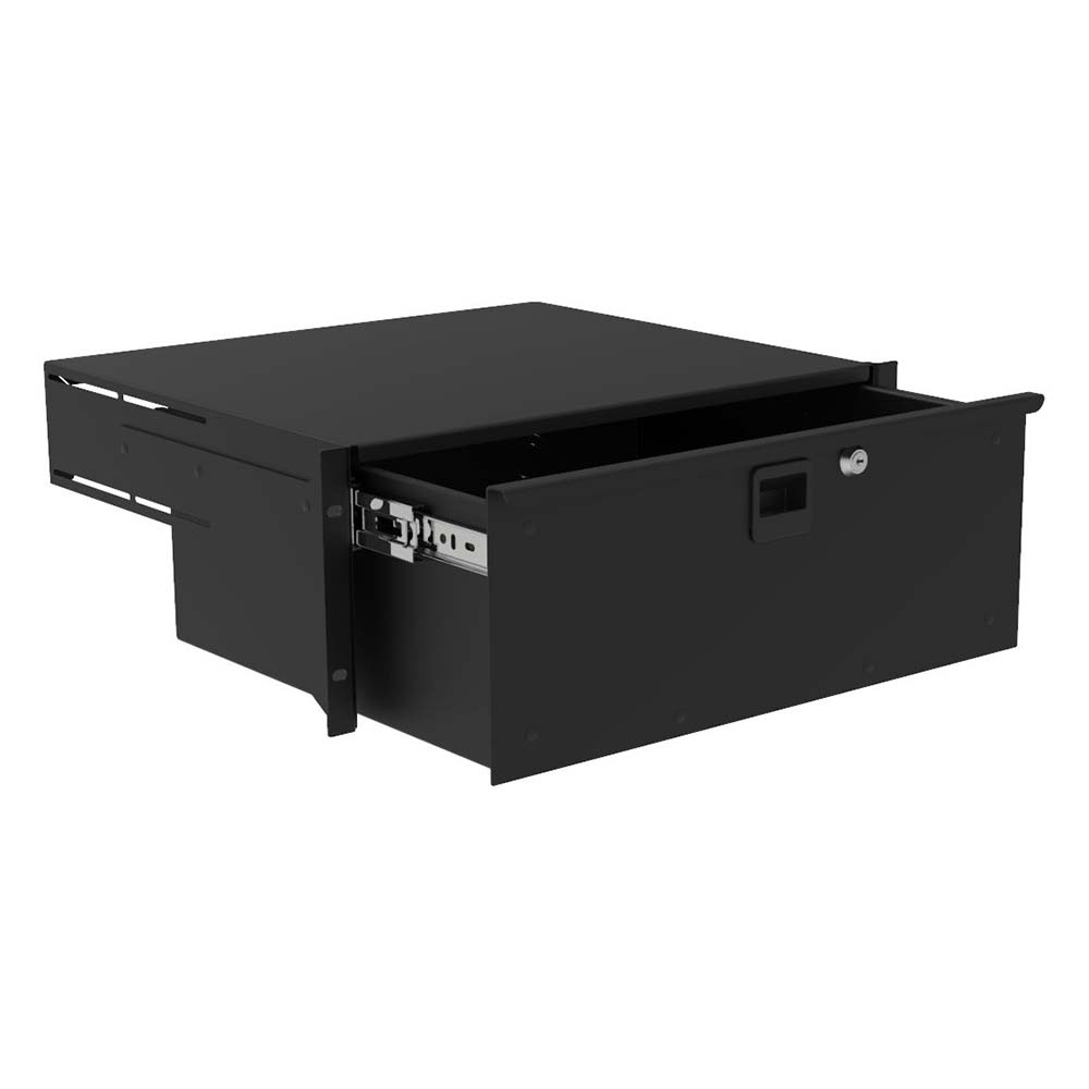 Penn Elcom R2292-4UK racklade met slot 4HE 385mm diep afbeelding