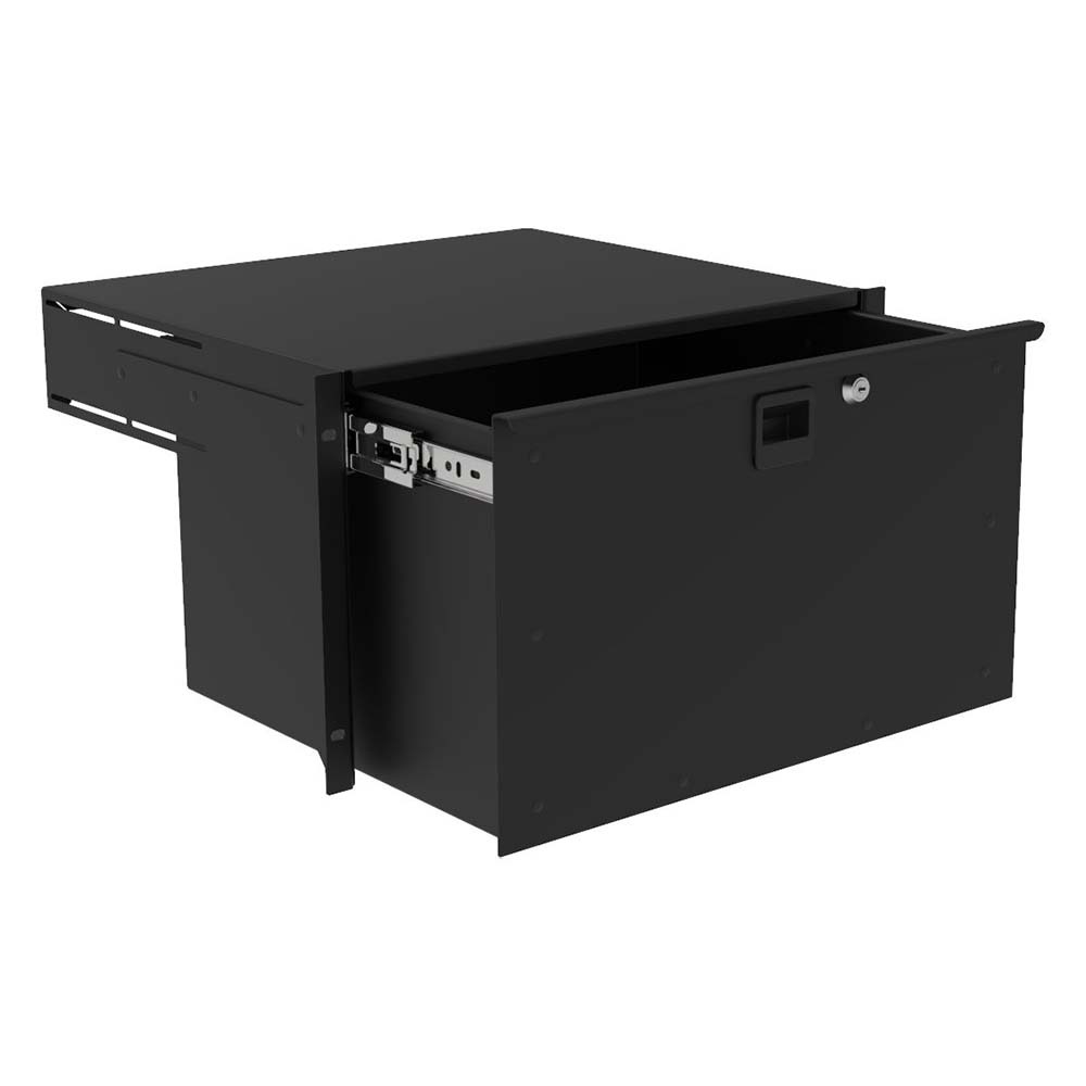 Penn Elcom R2292-6UK racklade met slot 6HE 385mm diep afbeelding