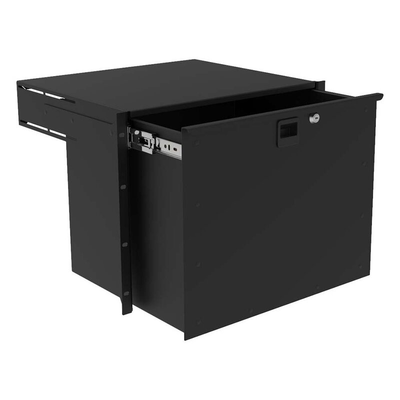 R2292-8UK racklade met slot 8HE 385mm diep