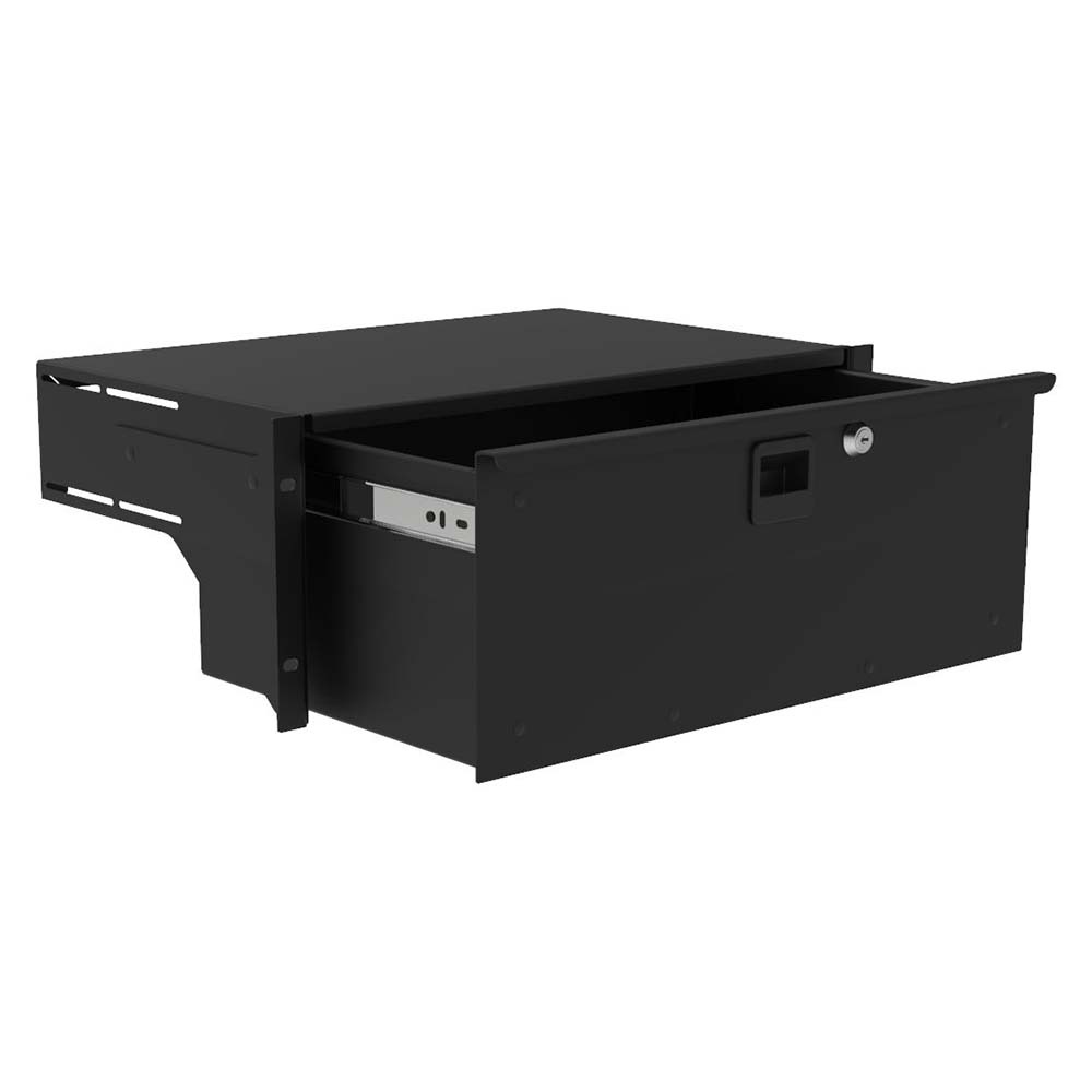 Penn Elcom R2292-10-4UK racklade met slot 4HE 285mm diep afbeelding