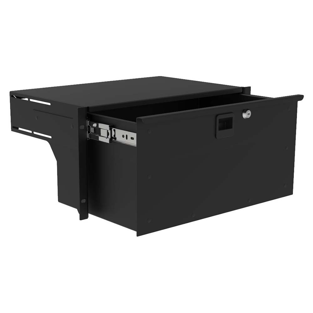 Penn Elcom R2292-10-5UK racklade met slot 5HE 285mm diep afbeelding