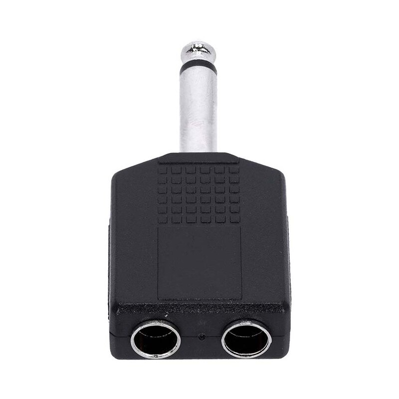 4 Star AY JF2 JM2 verloopadapter 1x jack mono male naar 2x jack mono female