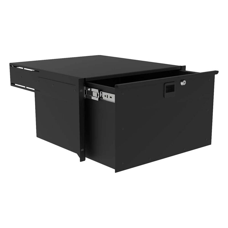 R2292-18-6UK racklade met slot 6HE 485mm diep