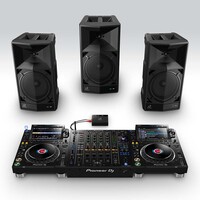 WAVE-EIGHT draagbare speaker op accu 8 inch met BT