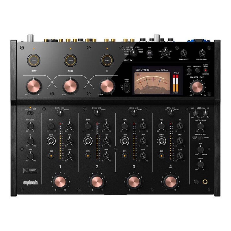 EUPHONIA 4-kanaals rotary mixer