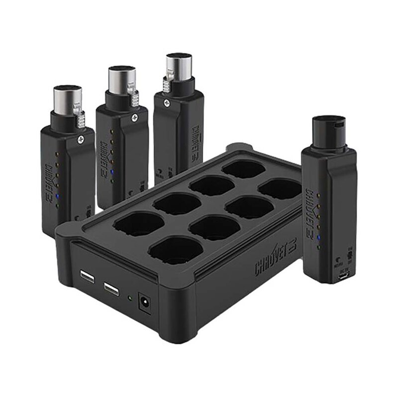 D-Fi XLR Pack draadloze DMX set