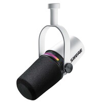 Shure MV7+ podcast-microfoon wit MV7+ podcast-microfoon wit