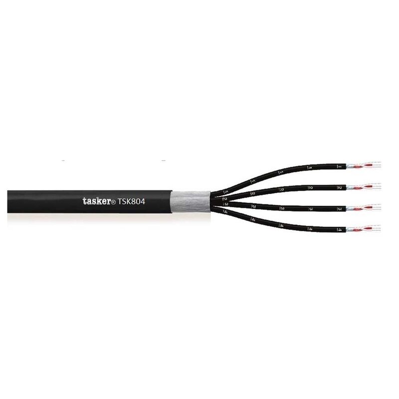 TSK804 digitale audio DMX multikabel 110 ohm 4x2x0,14mm 100m