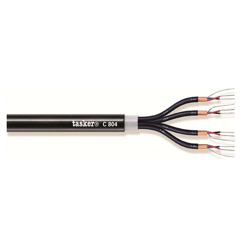 C804 Soft digitale audio DMX multikabel 110 ohm 4x2x0,22mm 100m