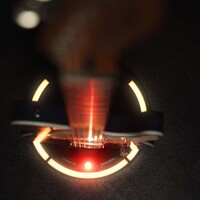 GS LSA 01 B Glow Stand verlichte gitaarstandaard A-frame