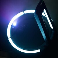 GS LSA 01 B Glow Stand verlichte gitaarstandaard A-frame