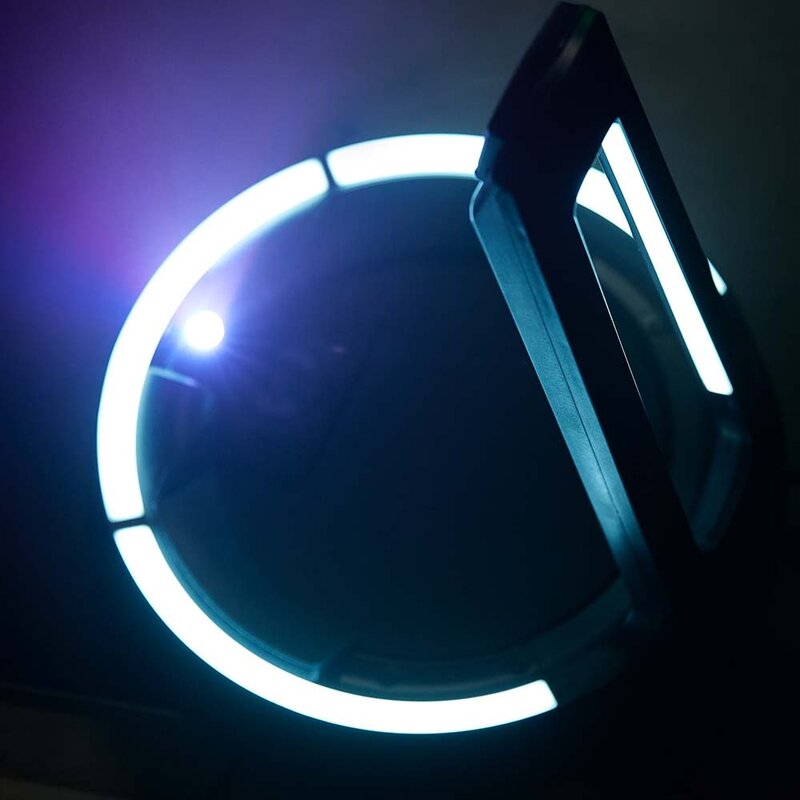 GS LSA 01 B Glow Stand verlichte gitaarstandaard A-frame