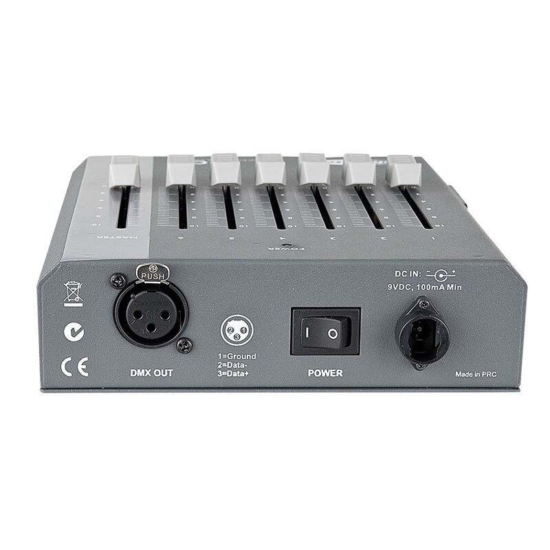 SDC-6 6-kanaals DMX controller