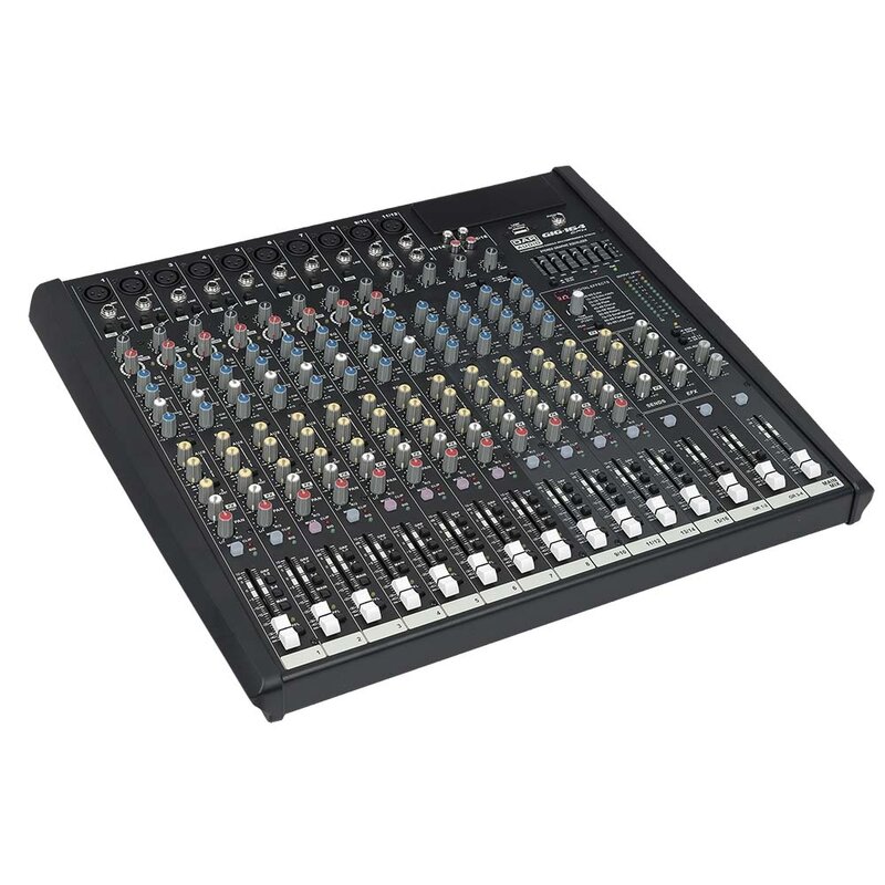 DAP GIG-164CFX 16-kanaals PA-mixer met effecten GIG-164CFX 16-kanaals PA-mixer met effecten
