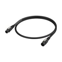 NKPF-M-A-0.5 powercon True1 verleng- en doorluskabel 50cm