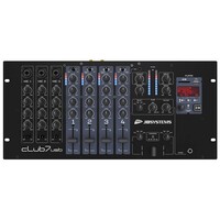 Club7-USB 7-kanaals dj mixer 19 inch