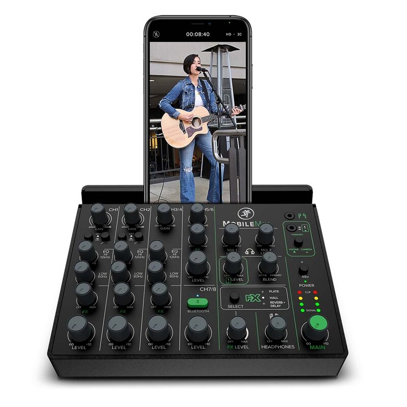 Mackie MobileMix 8-kanaals mengpaneel MobileMix 8-kanaals mengpaneel