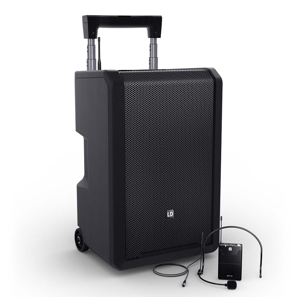 LD Systems ANNY 10 BPH B5 mobiele accu speaker met draadloze headsetmicrofoon