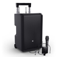 LD Systems ANNY 10 HBH2 B5 mobiele accu speaker met draadloze microfoon & headsetmicrofoon ANNY 10 HBH2 B5 mobiele accu speaker met draadloze microfoon & headsetmicrofoon