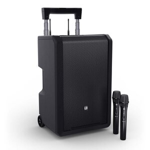 LD Systems ANNY 10 HHD2 B5 mobiele accu speaker met 2 draadloze microfoons