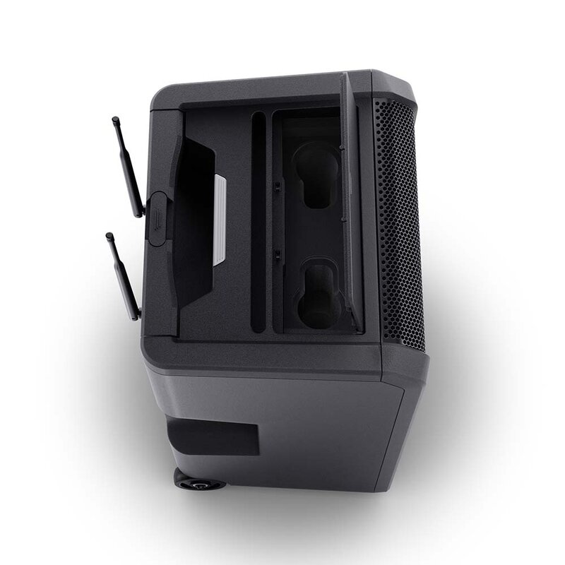 LD Systems ANNY 10 BPH2 B6 mobiele accu speaker met 2 draadloze headsetmicrofoons ANNY 10 BPH2 B6 mobiele accu speaker met 2 draadloze headsetmicrofoons