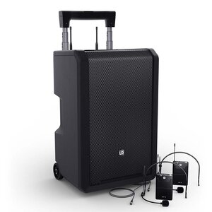 LD Systems ANNY 10 BPH2 B5 mobiele accu speaker met 2 draadloze headsetmicrofoons ANNY 10 BPH2 B5 mobiele accu speaker met 2 draadloze headsetmicrofoons