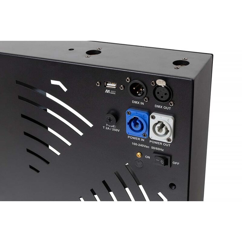 LED FAN RGB ventilator met lichteffecten 100W