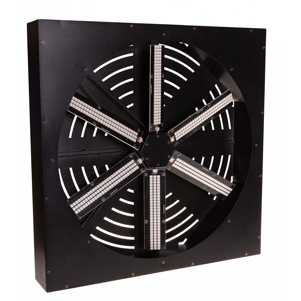 JB Systems LED FAN RGB ventilator met lichteffecten 100W afbeelding