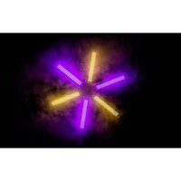 LED FAN RGB ventilator met lichteffecten 100W