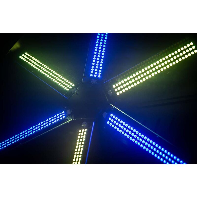LED FAN RGB ventilator met lichteffecten 100W