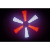 LED FAN RGB ventilator met lichteffecten 100W