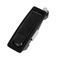 Adam Hall 16552 Inbouw deurhendel zwart 16552 Inbouw deurhendel zwart