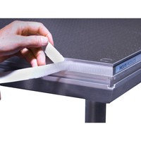 Klittenband 6m x20mm zelfklevend grijs