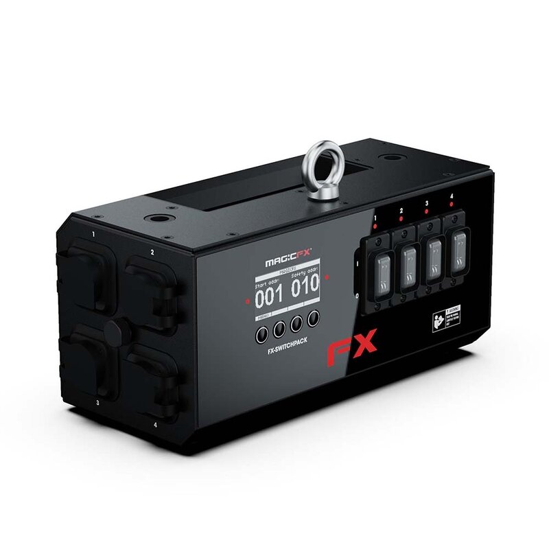 FX-Switchpack 4-kanaals met DMX