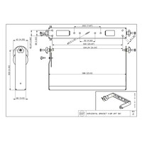 RCF H-BR ART 910 horizontale bevestigingsbeugel H-BR ART 910 horizontale bevestigingsbeugel