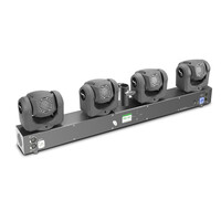 Hydrabeam 4000 4X 32W RGBW Quad LED moving-heads op bar