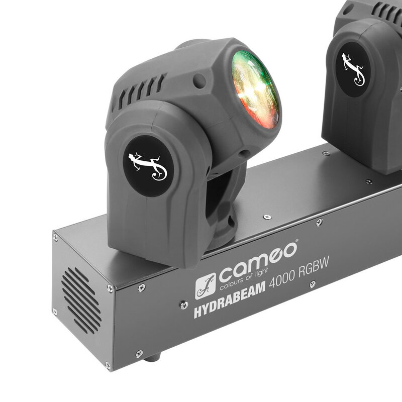 Hydrabeam 4000 4X 32W RGBW Quad LED moving-heads op bar