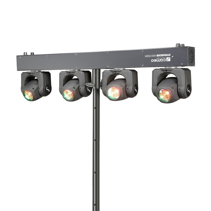 Hydrabeam 4000 4X 32W RGBW Quad LED moving-heads op bar