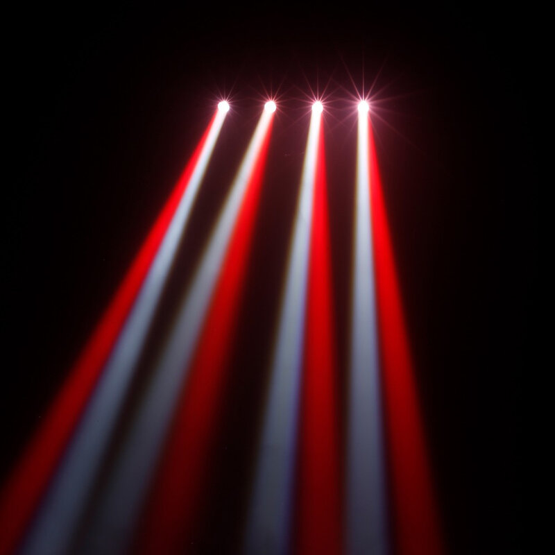 Hydrabeam 4000 4X 32W RGBW Quad LED moving-heads op bar