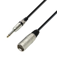Adam Hall 3 Star MMP 0600 verloopkabel 1x XLR male naar 1x jack mono 6m 3 Star MMP 0600 verloopkabel 1x XLR male naar 1x jack mono 6m